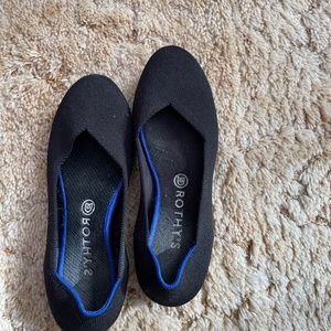 Rothy black flats 9.5